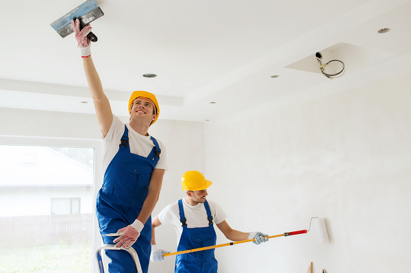 Schilderen van een professioneel pand van 100m2